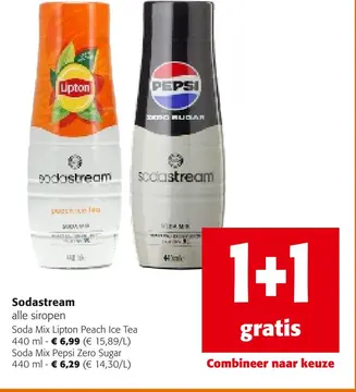 Aanbieding: Sodastream alle sipopen