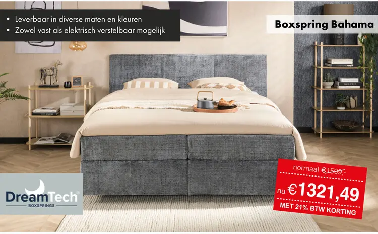 Aanbieding: Bahama boxspring