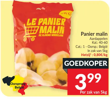 Promotie: Aardappelen