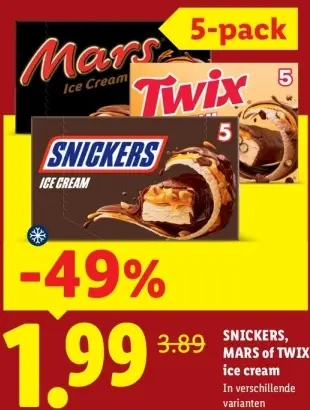 Aanbieding: Ice cream