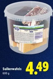 Aanbieding: Suikerwafels