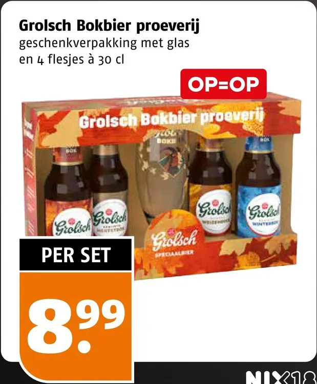 Aanbieding: Bokbier proeverij