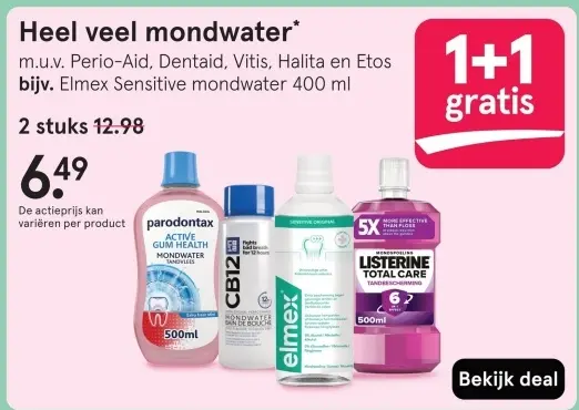Aanbieding: Mondwater