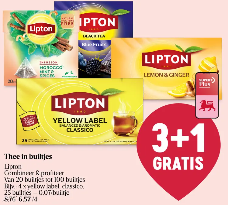 Promotie: Thee in builtjes