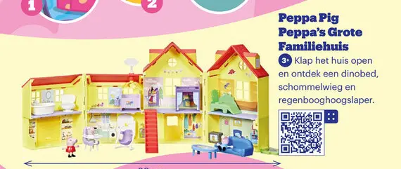 Aanbieding: Peppa Pig Peppa's Grote Familiehuis