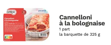 Aanbieding: Cannelloni à la bolognaise
