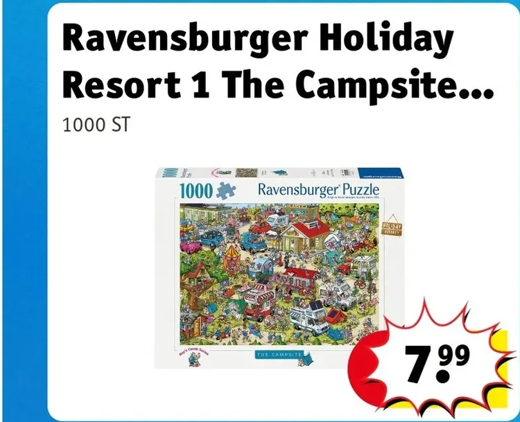 Aanbieding: Holiday Resort 1 The Campsite Puzzel