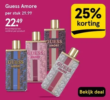 Aanbieding: Guess Amore