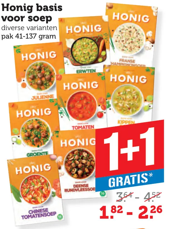 Aanbieding: basis voor soep