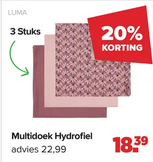 Aanbieding: Multidoek Hydrofiel