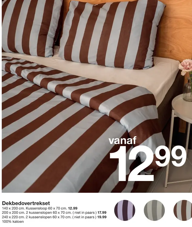Aanbieding: Dekbedovertrekset