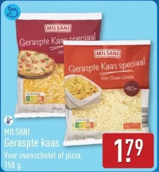 Aanbieding: Geraspte kaas