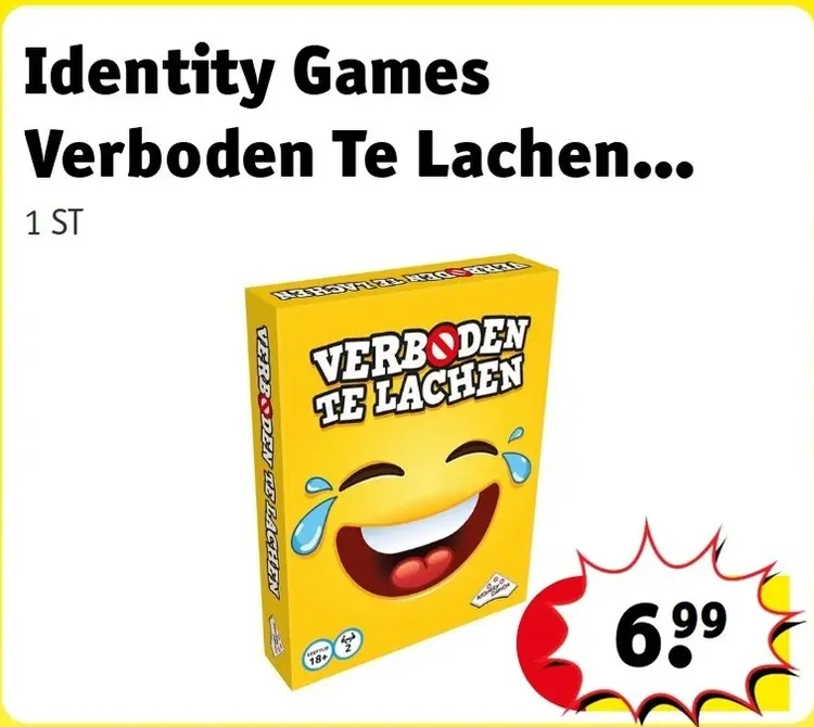 Aanbieding: Verboden Te Lachen...