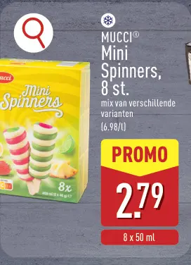 Promotie: Mini Spinners