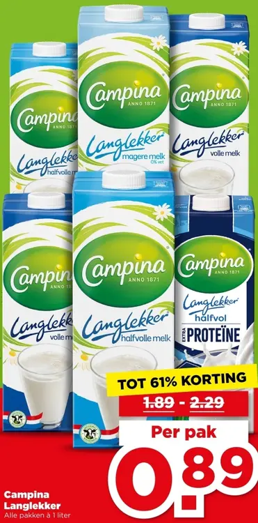 Aanbieding: Campina Langlekker