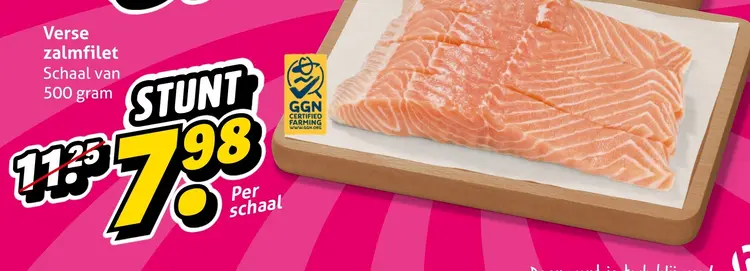 Aanbieding: Verse zalmfilet