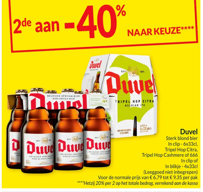 Aanbieding: Duvel