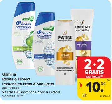 Aanbieding: Repair & Protect Pantene en Head & Shoulders