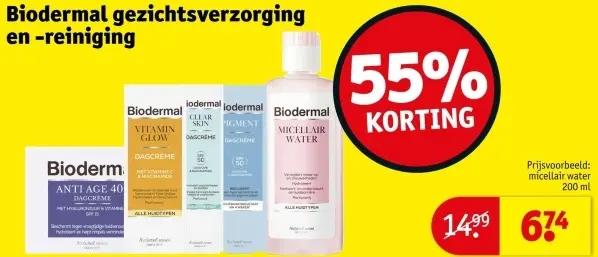 Aanbieding: Gezichtsverzorging en -reiniging