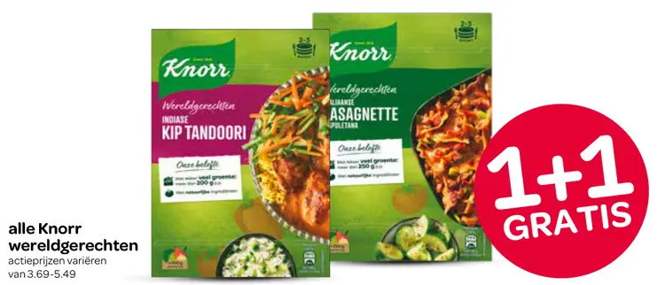Aanbieding: Alle Knorr wereldgerechten