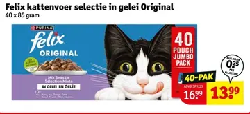 Aanbieding: Felix kattenvoel Selectie in gelei Original
