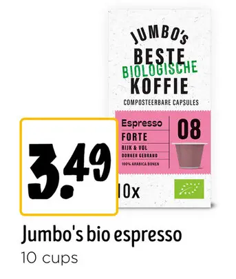 Aanbieding: Bio espresso