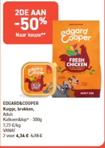 Promotie: Kuipje, brokken, Adult Kalkoen&kip