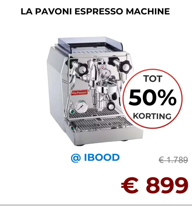 Aanbieding: Espresso machine