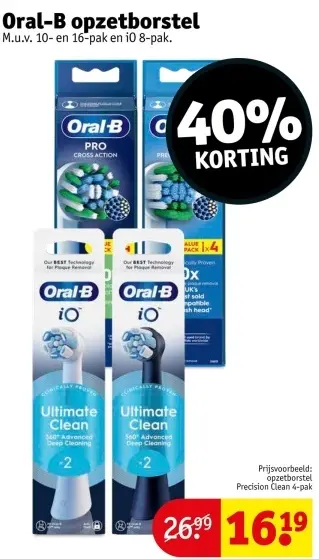 Promotie: Oral-B opzetborstel