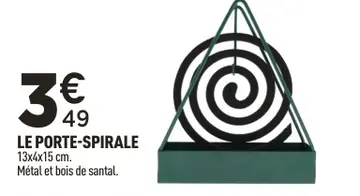 Offre: LE PORTE-SPIRALE