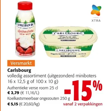 Aanbieding: Carlsbourg volledig assortiment