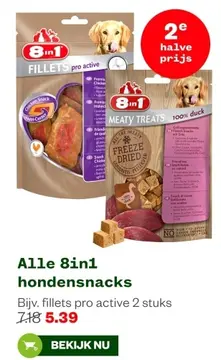 Aanbieding: Alle 8in1 hondensnacks