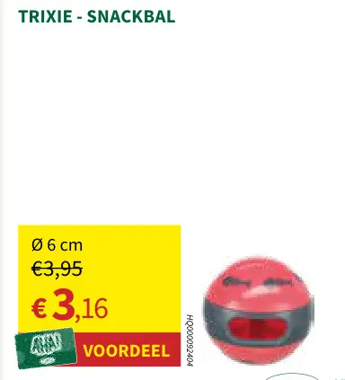 Promotie: Snackbal