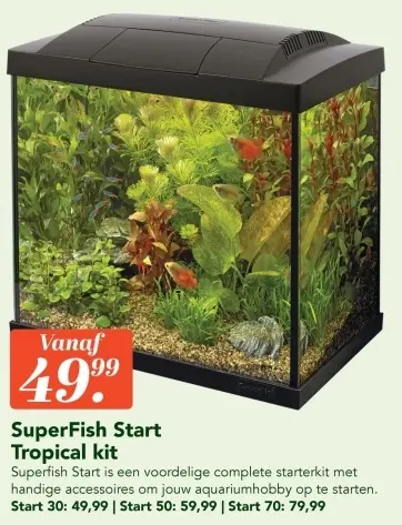 Aanbieding: SuperFish Start Tropical kit
