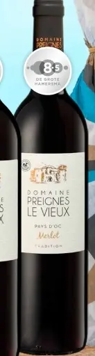 Aanbieding: Preignes le Vieux Merlot