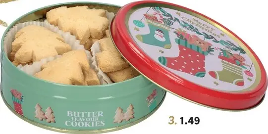Promotie: Koekjes in blik