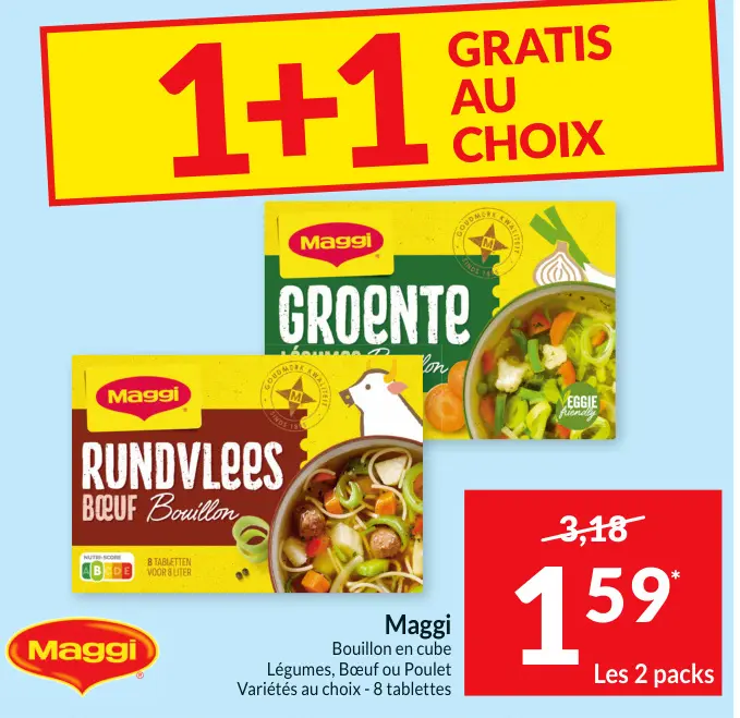 Offre: Bouillon en cube