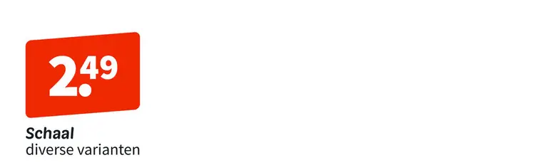 Aanbieding: Schaal