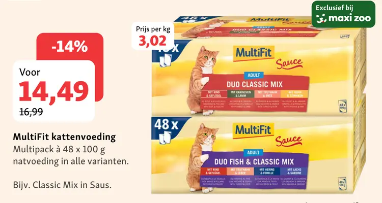 Aanbieding: Kattenvoeding