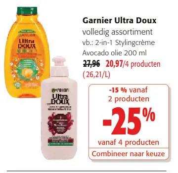 Promotie: 2-in-1 Stylingcrème Avocado olie