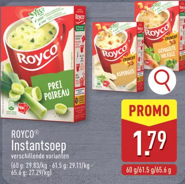 Promotie: Instantsoep