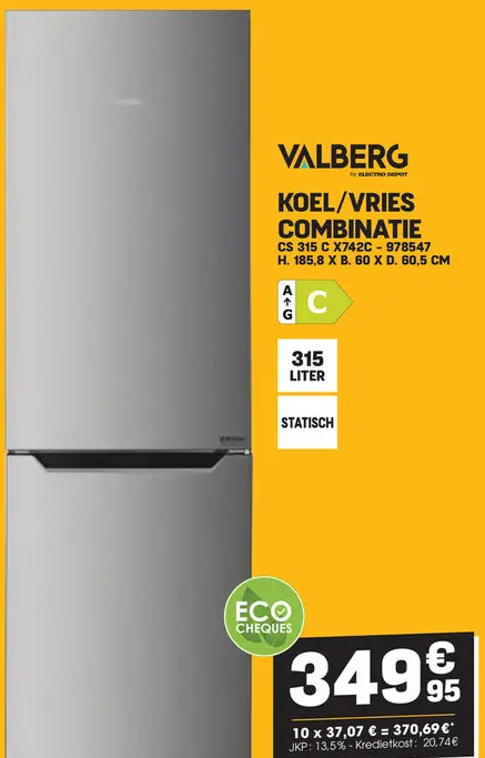 Promotie: Koel/vries combinatie