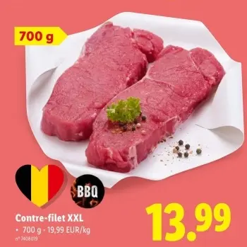 Offre: Contre-filet XXL