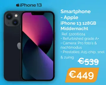 Aanbieding: iPhone 13
