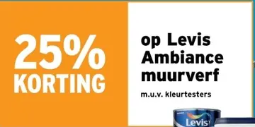 Aanbieding: Levis Ambiance muurverf