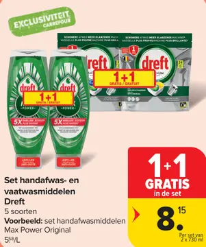 Aanbieding: Set handafwas- en vaatwasmiddelen