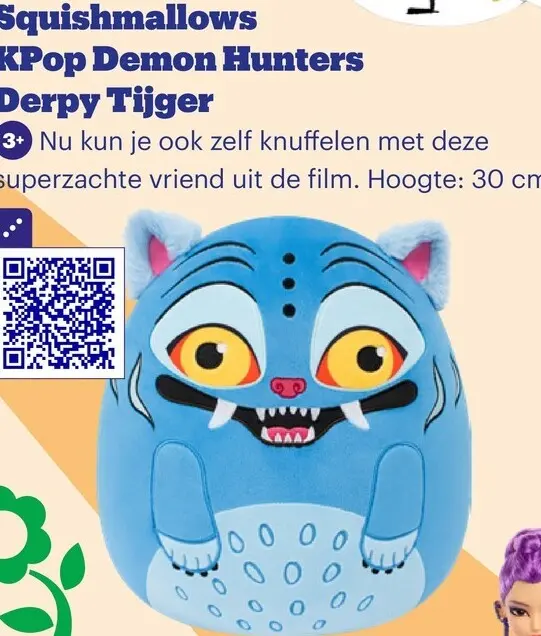 Promotie: KPop Demon Hunters Derpy Tijger