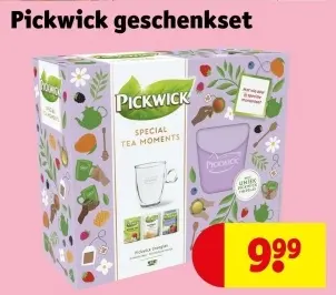 Promotie: Pickwick geschenkset
