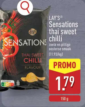 Promotie: Sensations thai sweet chilli