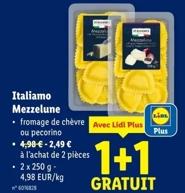 Offre: Italiamo Mezzelune